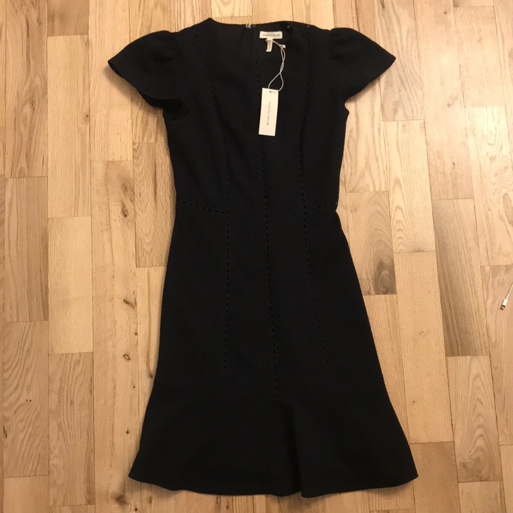 Rebecca Taylor flirty little black dress